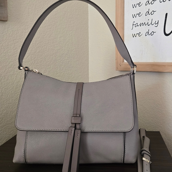 kate spade Handbags - KATE SPADE Perkins Street Celena CITYSCAPE Gray With Changeable Straps NWOT.